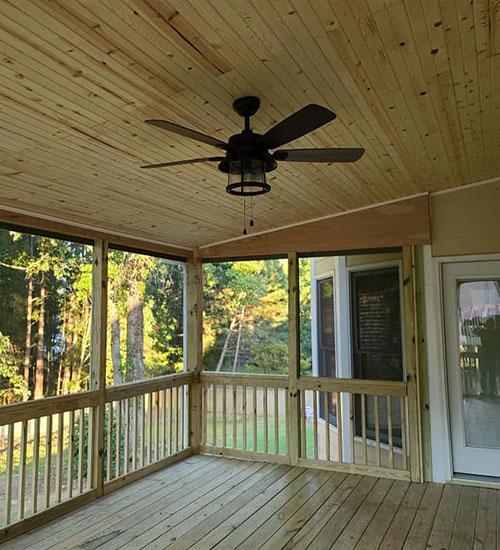 Enhance your outdoor living with our deck installations in Kennesaw, GA. Custom design accepted. Speak with our expert today.